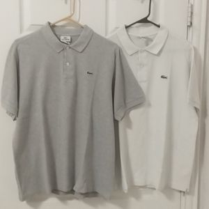 Lacoste Classic Fit Polos 2 pack